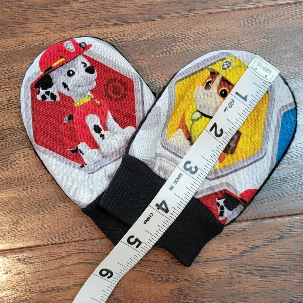PAW Patrol Fleece Fabric Baby Mittens